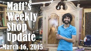 Matt's Weekly Shop Update - Mar 16 2015